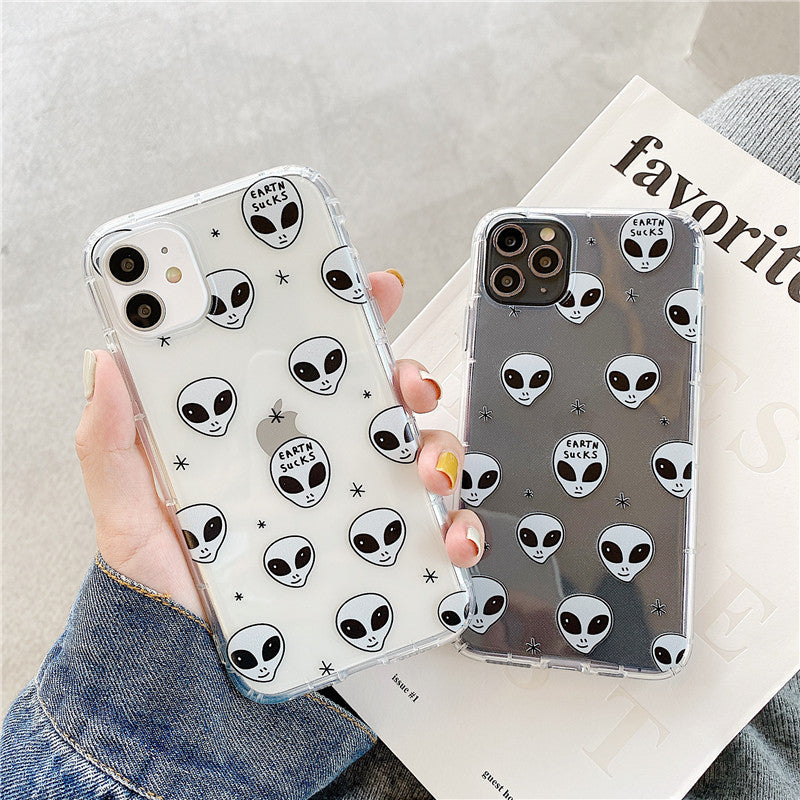 Cartoon alien phone case Cartoon alien phone case